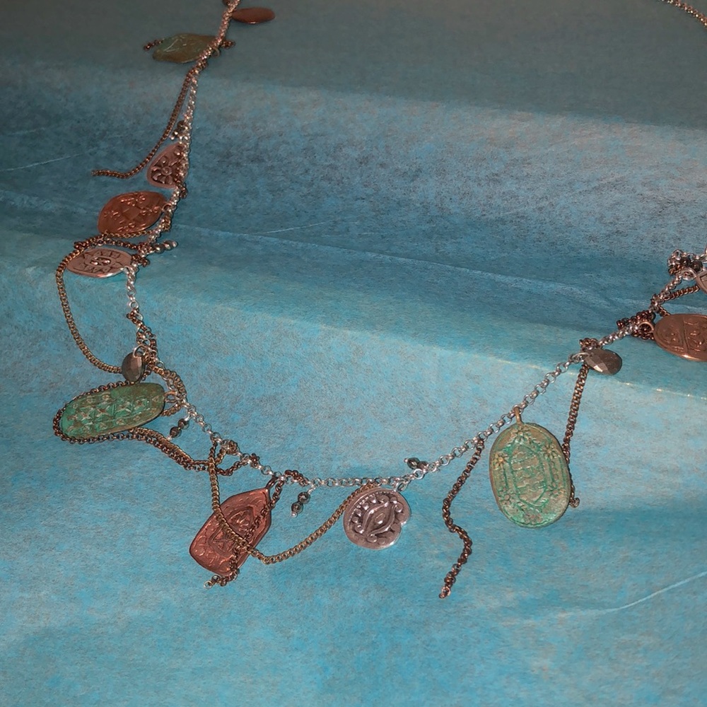 Coin Collector Necklace by Silpada! New!